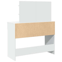 vidaXL Toeletta con LED Bianco 100x40x120 cm