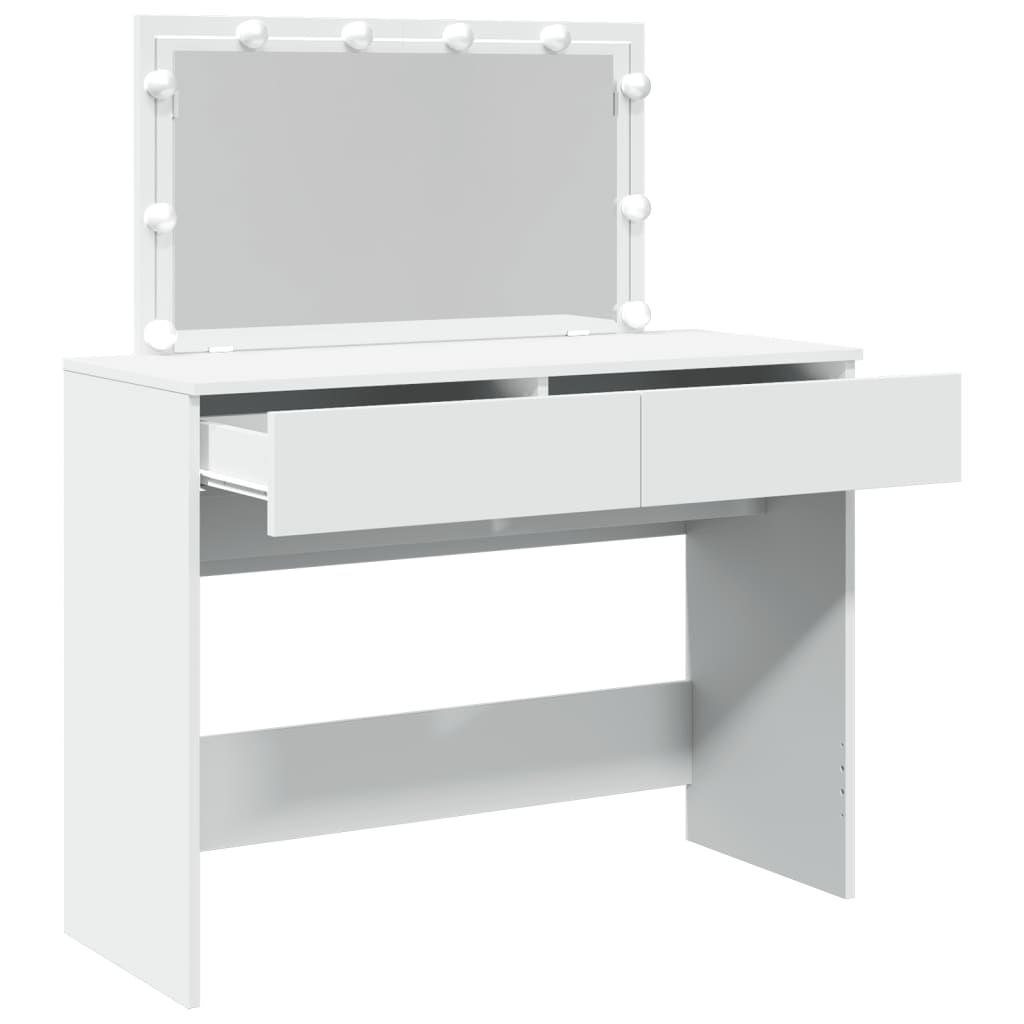 Toeletta con LED Bianco 100x40x120 cm 848206