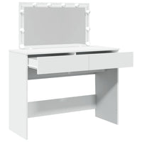 Toeletta con LED Bianco 100x40x120 cm 848206