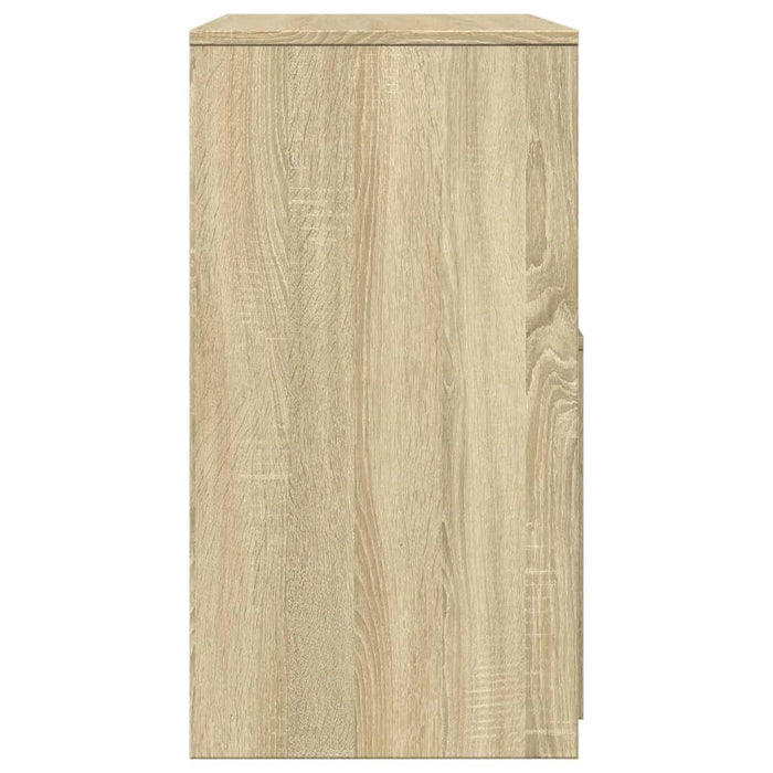 Toeletta e Sgabello Rovere Sonoma 60x40x113,5 cm