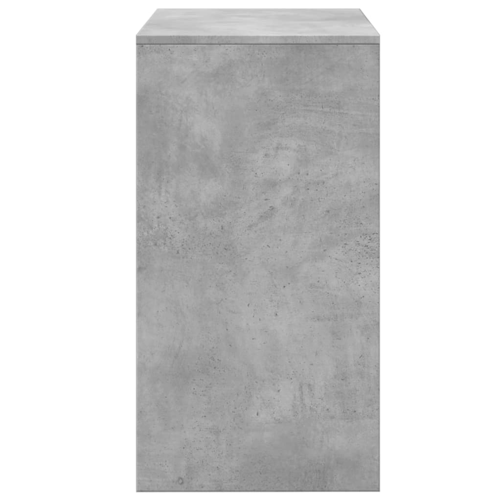 Toeletta e Sgabello Grigio Cemento 60x40x113,5 cm 848216