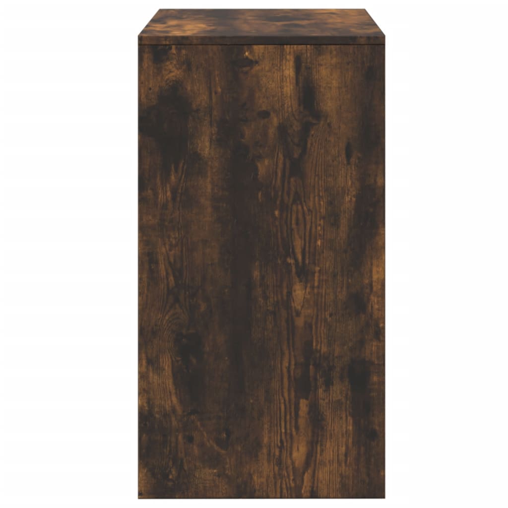 Toeletta e Sgabello Rovere Fumo 60x40x113,5 cm