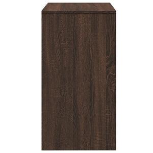 Toeletta e Sgabello Rovere Marrone 60x40x113,5 cm 848219