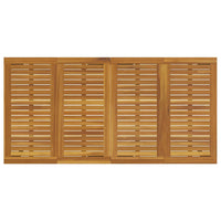 Set da Pranzo per Giardino 5 pcs Nero e marrone 3284417