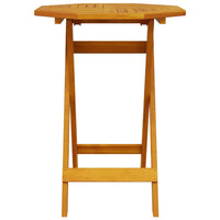 Set Bistrò Pieghevole 3pz in Legno Massello di Acacia 3295251