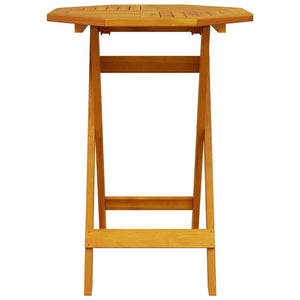 Set Bistrò Pieghevole 3pz in Legno Massello di Acacia 3295251