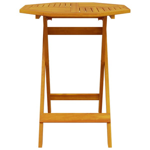 Set Bistrò Pieghevole 3pz in Legno Massello di Acacia 3295253