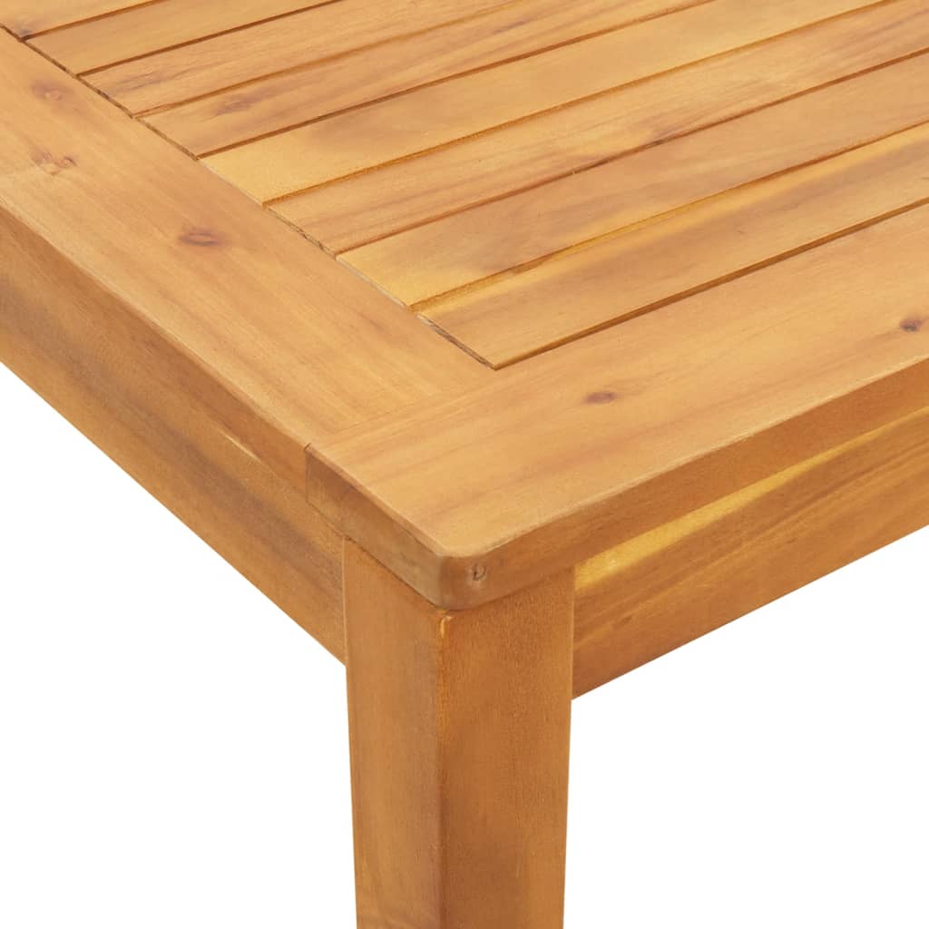Set da Pranzo per Giardino 5 pz in Legno Massello di Acacia 3295256