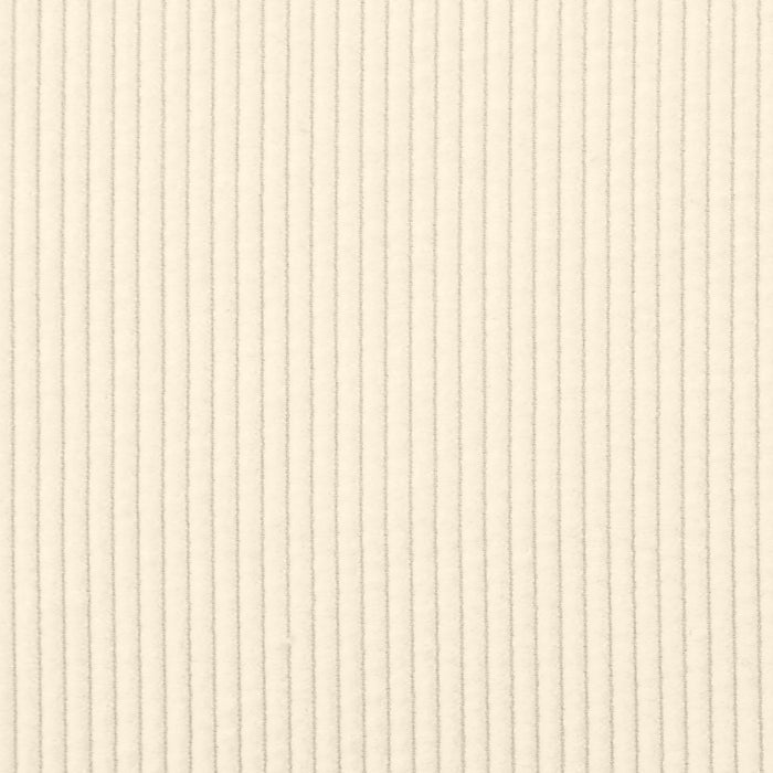 Sdraio con Cuscino Destro in Velluto a Coste Crema