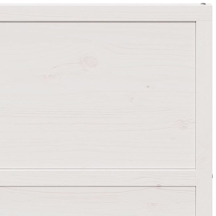 Porta del Granaio Bianca 100x208 cm in Legno Massello di Pino 850630