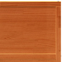 Porta del Granaio Marrone 80x208 cm in Legno Massello di Pino 850637