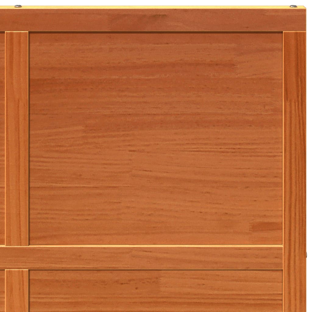Porta del Granaio Marrone 100x208 cm in Legno Massello di Pino 850640