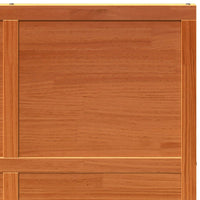 Porta del Granaio Marrone 100x208 cm in Legno Massello di Pino 850640