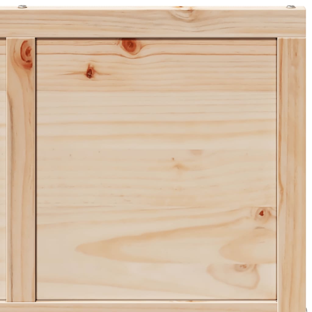 Porta per Granaio 80x208 cm in Legno Massello di Pino 850644