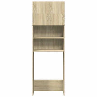 Mobile Lavatrice Rovere Sonoma 64x25,5x190 cm Legno Multistrato 849600