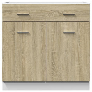vidaXL Mobile Inferiore Cassetto “Lyon” Rovere Sonoma 80x46x81,5
