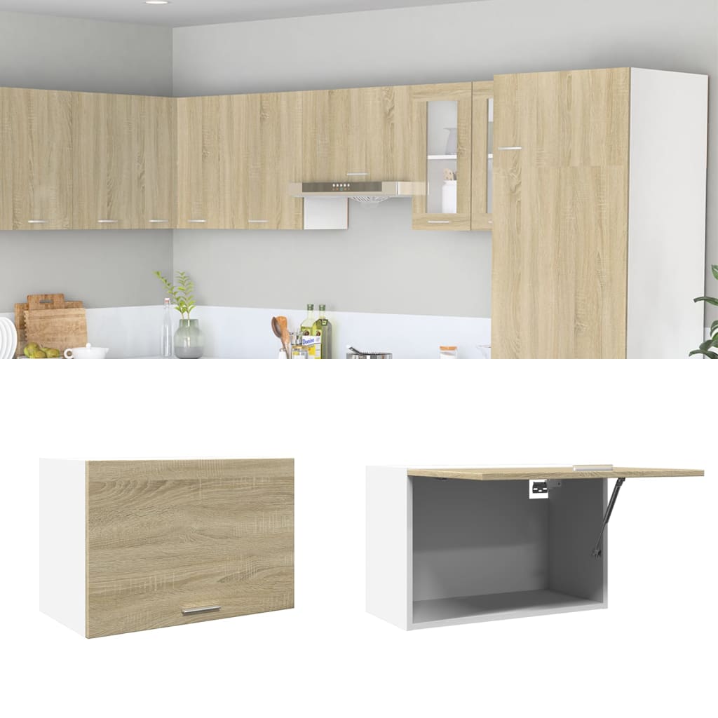 vidaXL Mobile Pensile “Lyon” Rovere Sonoma 60x31x40 cm