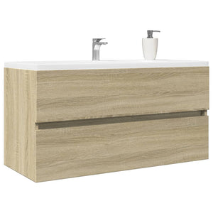 Mobile Lavabo Rovere Sonoma 90x38,5x45 cm in Legno Multistrato 849638