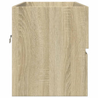 Mobile Lavabo Rovere Sonoma 90x38,5x45 cm in Legno Multistrato 849638