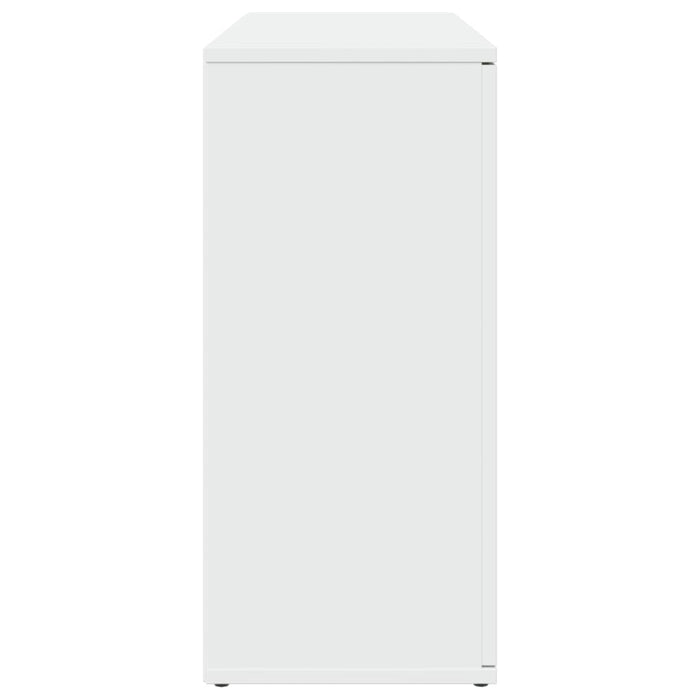 Credenza Bianca 90,5x29,5x65 cm in Truciolato 849873