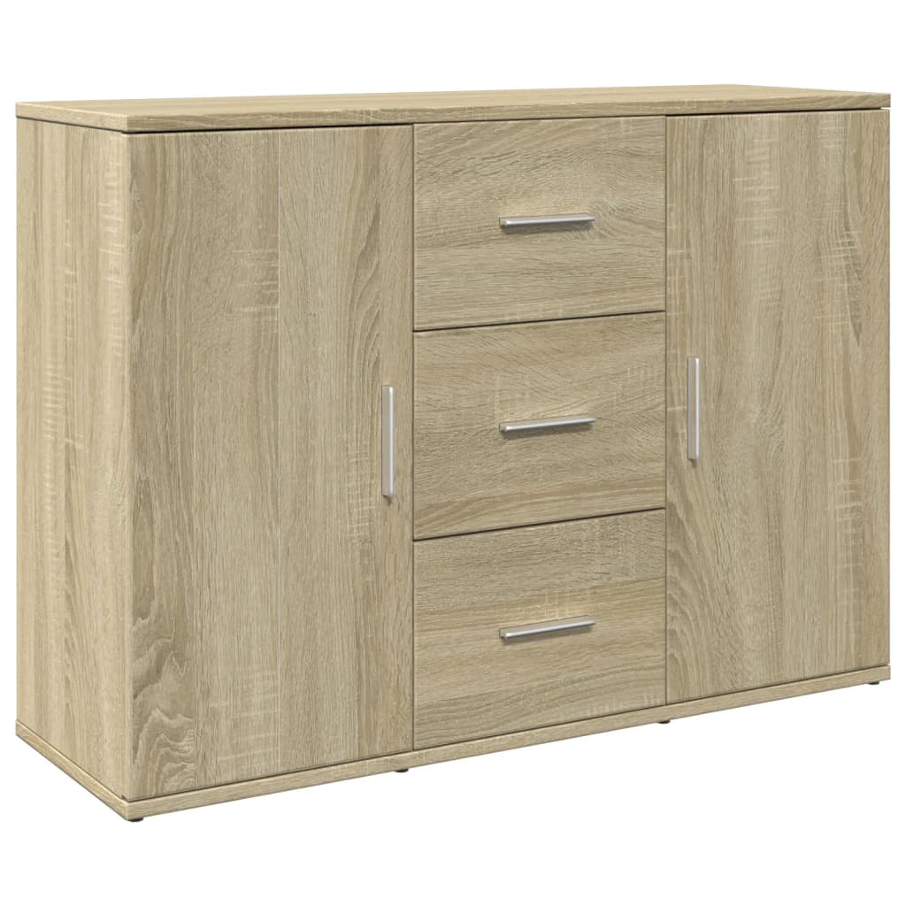 Credenza Rovere Sonoma 90,5x29,5x65 cm in Truciolato 849876