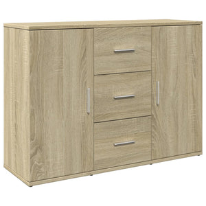 Credenza Rovere Sonoma 90,5x29,5x65 cm in Truciolato 849876