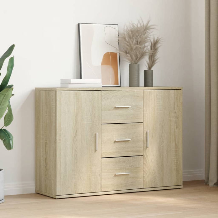 Credenza Rovere Sonoma 90,5x29,5x65 cm in Truciolato 849876