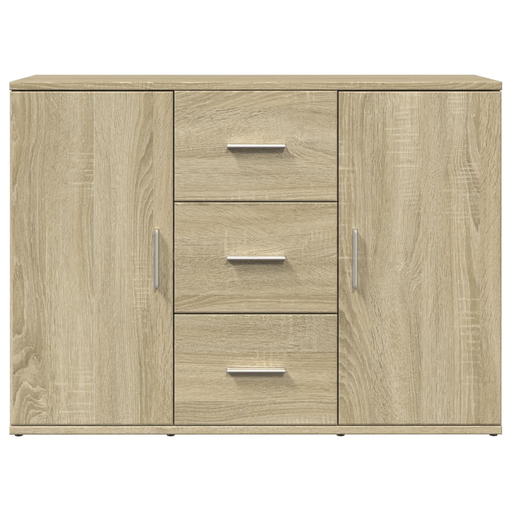 Credenza Rovere Sonoma 90,5x29,5x65 cm in Truciolato 849876