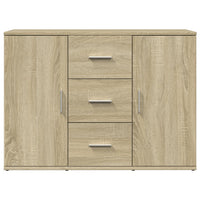 Credenza Rovere Sonoma 90,5x29,5x65 cm in Truciolato 849876
