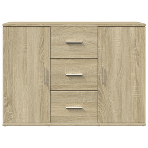 Credenza Rovere Sonoma 90,5x29,5x65 cm in Truciolato 849876