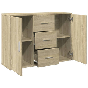 Credenza Rovere Sonoma 90,5x29,5x65 cm in Truciolato 849876
