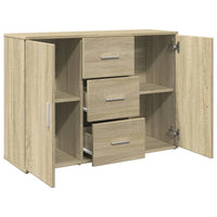 Credenza Rovere Sonoma 90,5x29,5x65 cm in Truciolato 849876