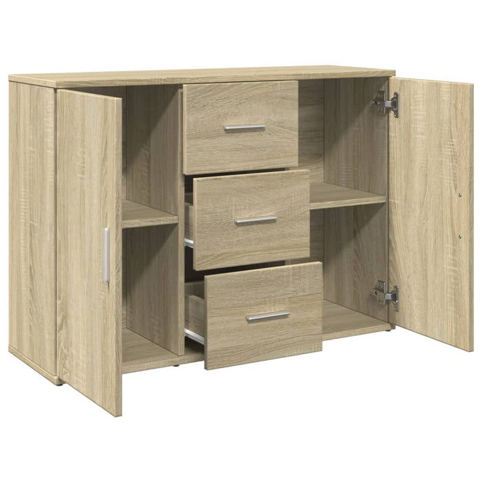 Credenza Rovere Sonoma 90,5x29,5x65 cm in Truciolato 849876