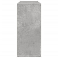 Credenza Grigio Cemento 90,5x29,5x65 cm in Truciolato 849877