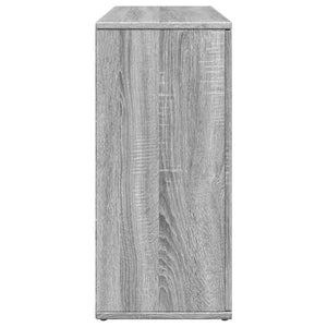 Credenza Grigio Sonoma 90,5x29,5x65 cm in Truciolato 849879