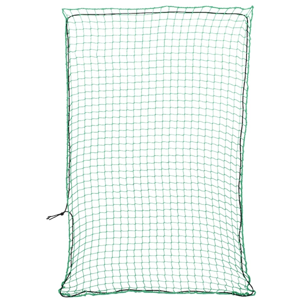 Rete da rimorchio per carico, copertura protettiva per portapacchi con corda elastica 2,2 x 1,5 m PP verde 02_0042181
