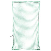 Rete per protezione rimorchio ancoraggio portapacchi con corda elastica 2,7 x 1,5 m PP verde 02_0042187
