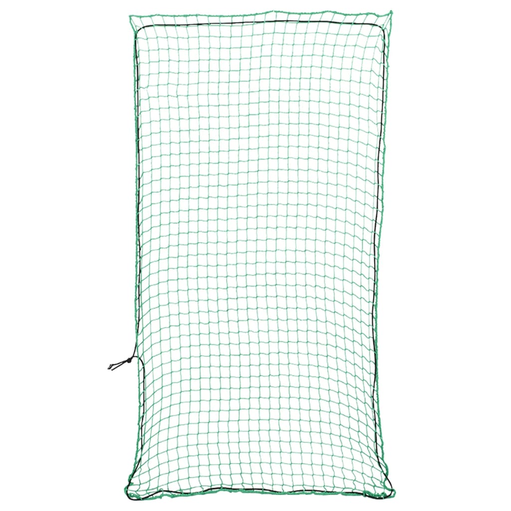Rete per protezione rimorchio ancoraggio portapacchi con corda elastica 8 x 3,5 m PP verde 02_0042241