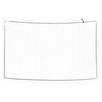 Rete per protezione rimorchio ancoraggio portapacchi con corda elastica 3,5 x 2 m PP bianco 02_0042200