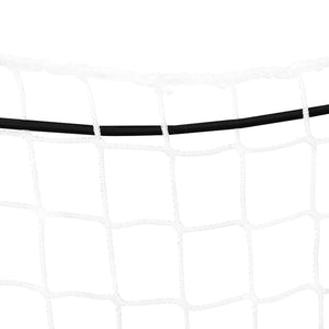 Rete per protezione rimorchio ancoraggio portapacchi con corda elastica 3,5 x 2,5 m PP bianco 02_0042203