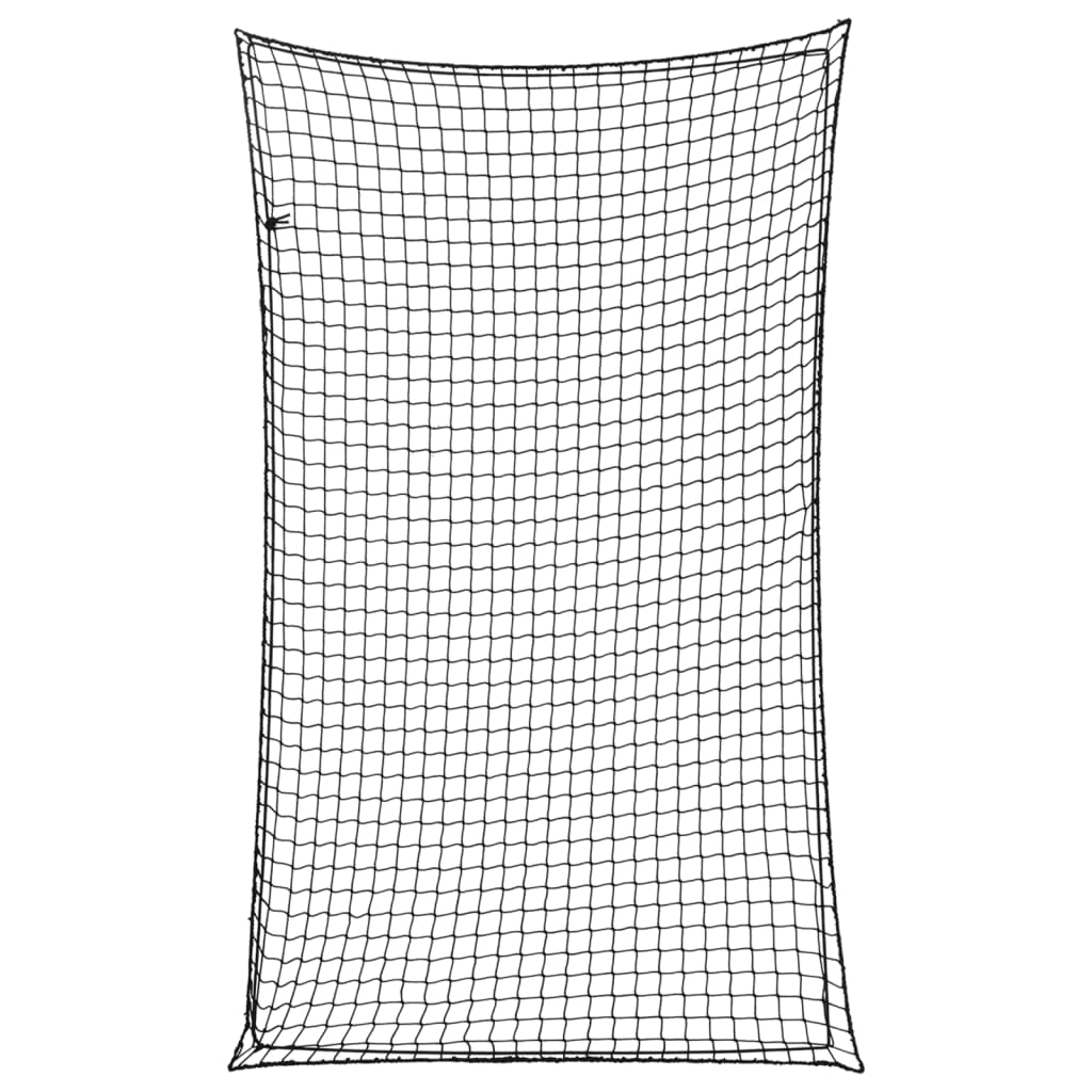 Rete per Rimorchio con Corda Elastica Nero 2,5x1,5 m in PP 4012276