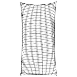 Rete di protezione per rimorchio ancoraggio per carichi portapacchi con corda elastica 4 x 2 m PP nero 02_0042210