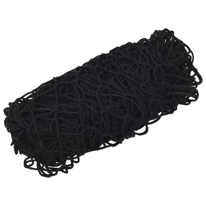 Rete di protezione per rimorchio ancoraggio per carichi portapacchi con corda elastica 4 x 2 m PP nero 02_0042210
