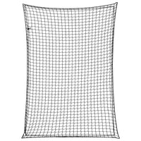 Rete per protezione rimorchio ancoraggio portapacchi con corda elastica 3,5 x 2,5 m PP nero 02_0042204