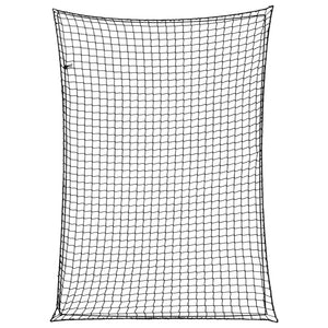 Rete per protezione rimorchio ancoraggio portapacchi con corda elastica 3,5 x 2,5 m PP nero 02_0042204