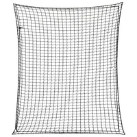 Rete di protezione per rimorchio ancoraggio per carichi portapacchi con corda elastica 35 x 3 m PP nero 02_0042207