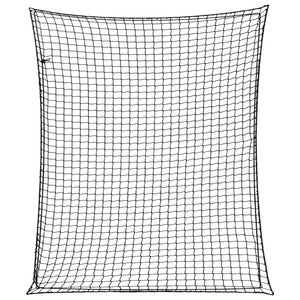 Rete di protezione per rimorchio ancoraggio per carichi portapacchi con corda elastica 35 x 3 m PP nero 02_0042207