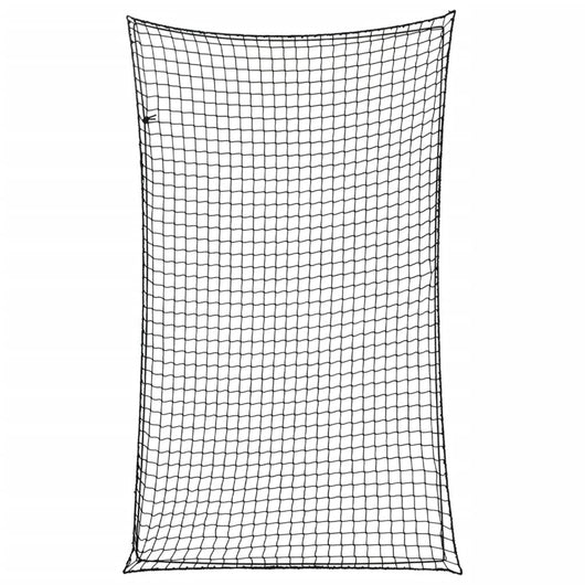 Rete di protezione per rimorchio ancoraggio per carichi portapacchi con corda elastica 5 x 3 m PP nero 02_0042225