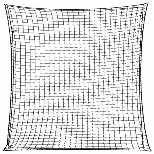 Rete di protezione per rimorchio ancoraggio per carichi portapacchi con corda elastica 4 x 4 m PP nero 02_0042219