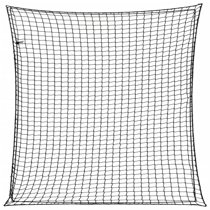 Rete di protezione per rimorchio ancoraggio per carichi portapacchi con corda elastica 4 x 4 m PP nero 02_0042219